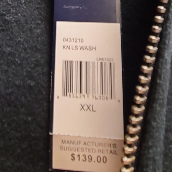 Ralph Lauren NWT XXL JACKET, FITS LIKE LARGE - Picture 5 of 5